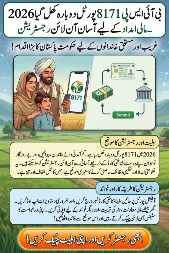 BISP 8171 Portal Reopen Date 2026, Fresh Insights & How to Enroll Online