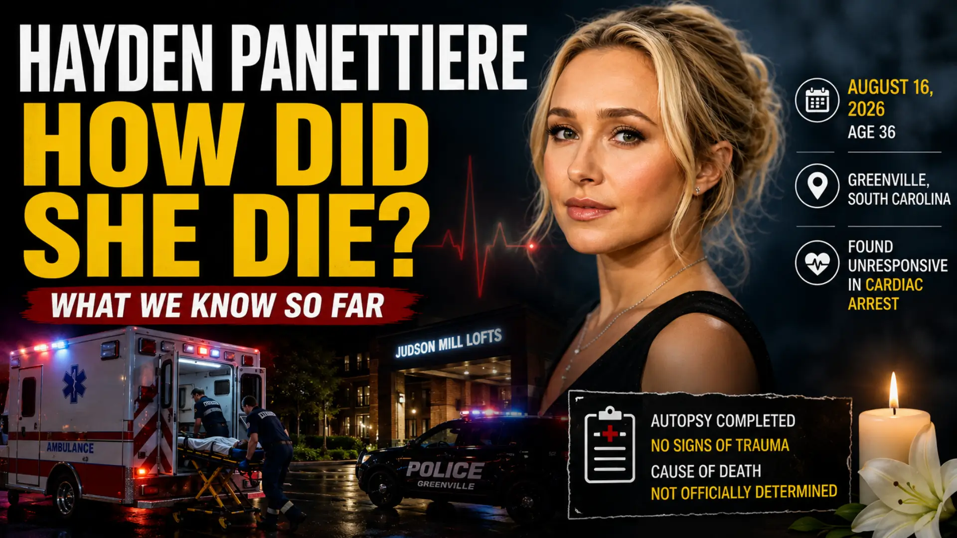 Hayden Panettiere How Did She Die? What We Know About Her Death