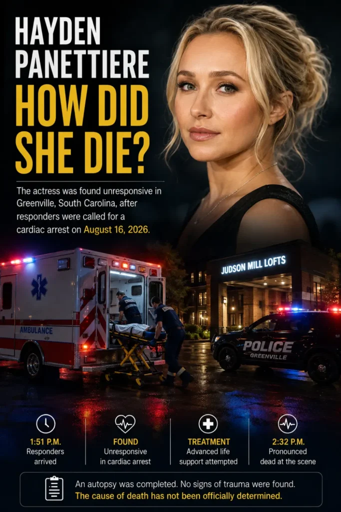 Hayden Panettiere How Did She Die? What We Know About Her Death